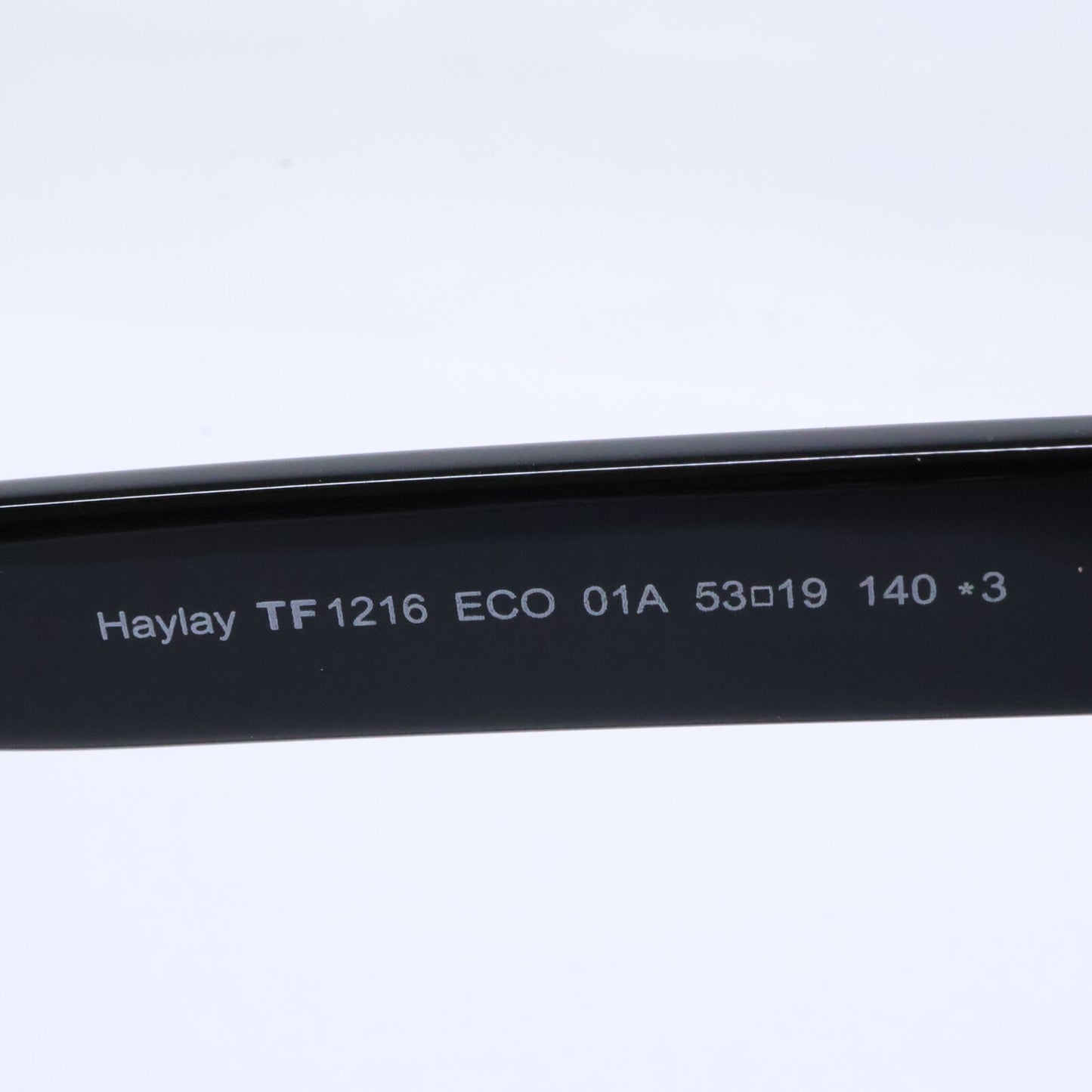 TOM FORD トムフォード TF1216 ECO 01A Haylay ブラック スクエアキャットアイサングラス サングラス