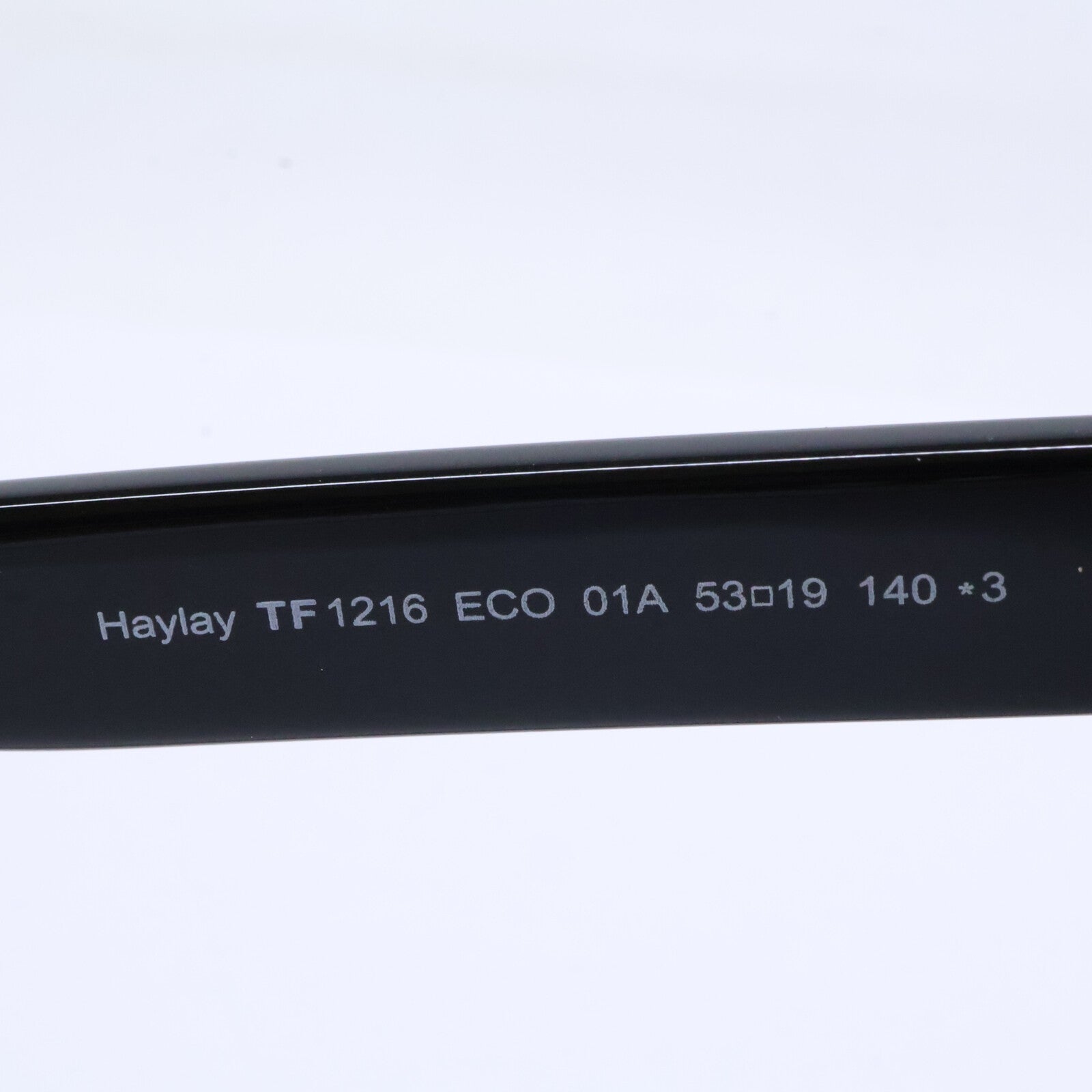TOM FORD トムフォード TF1216 ECO 01A Haylay ブラック スクエアキャットアイサングラス サングラス