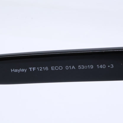 TOM FORD トムフォード TF1216 ECO 01A Haylay ブラック スクエアキャットアイサングラス サングラス