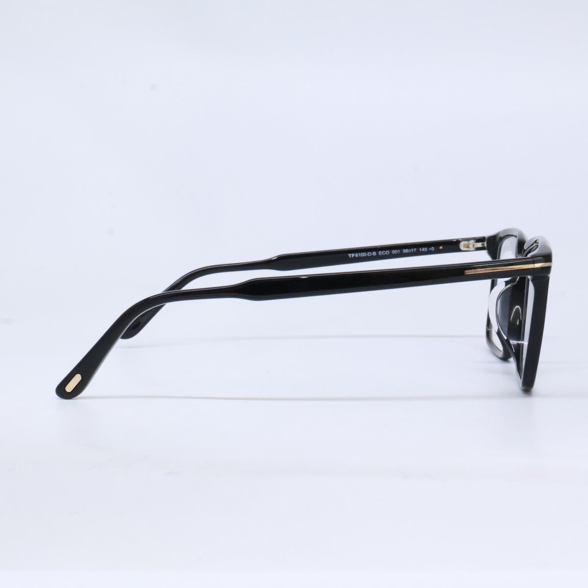 TOM FORD トムフォード FT6100-D-B/V 001 シャイニーブラック アジアンフィットサングラス 眼鏡