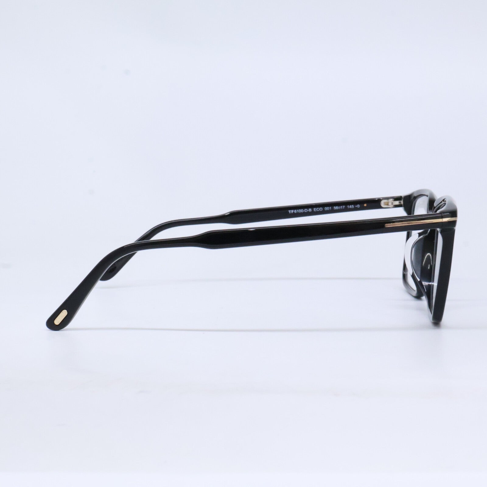 TOM FORD トムフォード FT6100-D-B/V 001 シャイニーブラック アジアンフィットサングラス 眼鏡