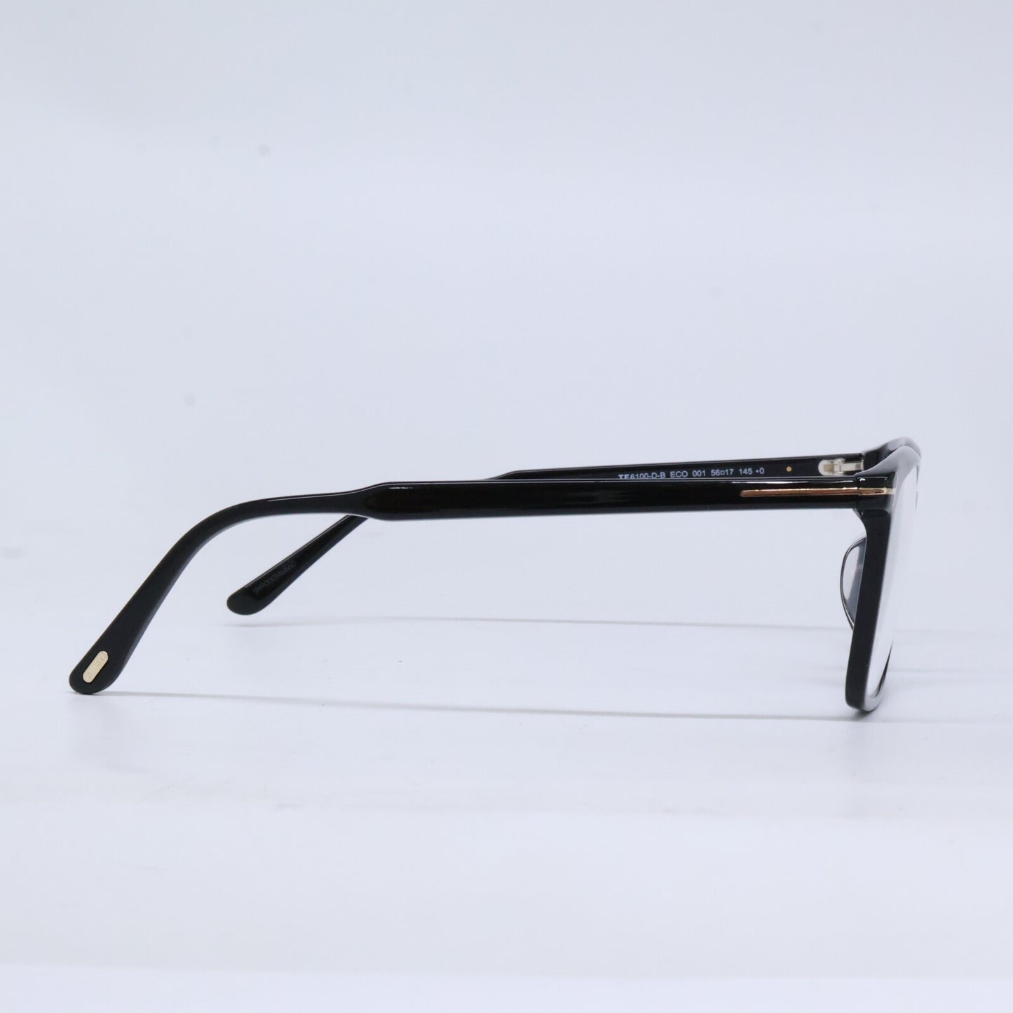 TOM FORD トムフォード FT6100-D-B/V 001 シャイニーブラック アジアンフィットサングラス 眼鏡