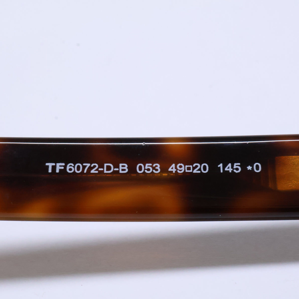 TOM FORD トムフォード TF6072-D-B ハバナ×ゴールド ウェリントンサングラス 眼鏡