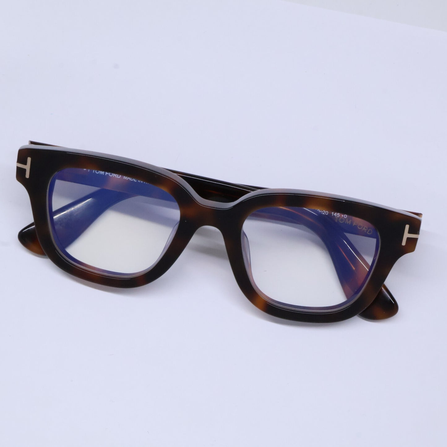TOM FORD トムフォード TF6072-D-B ハバナ×ゴールド ウェリントンサングラス 眼鏡