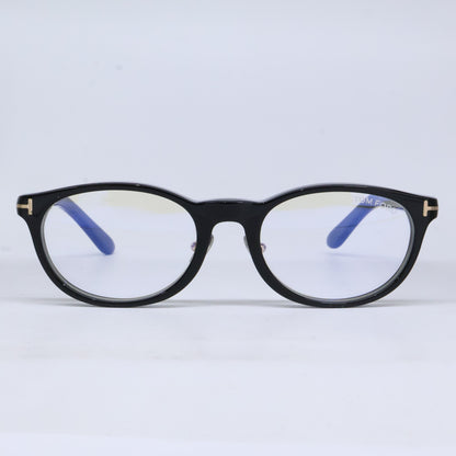 TOM FORD トムフォード FT6075-D-B/V 001 シャイニーブラック キャットアイシェイプ ブルーライトカットメガネ 眼鏡