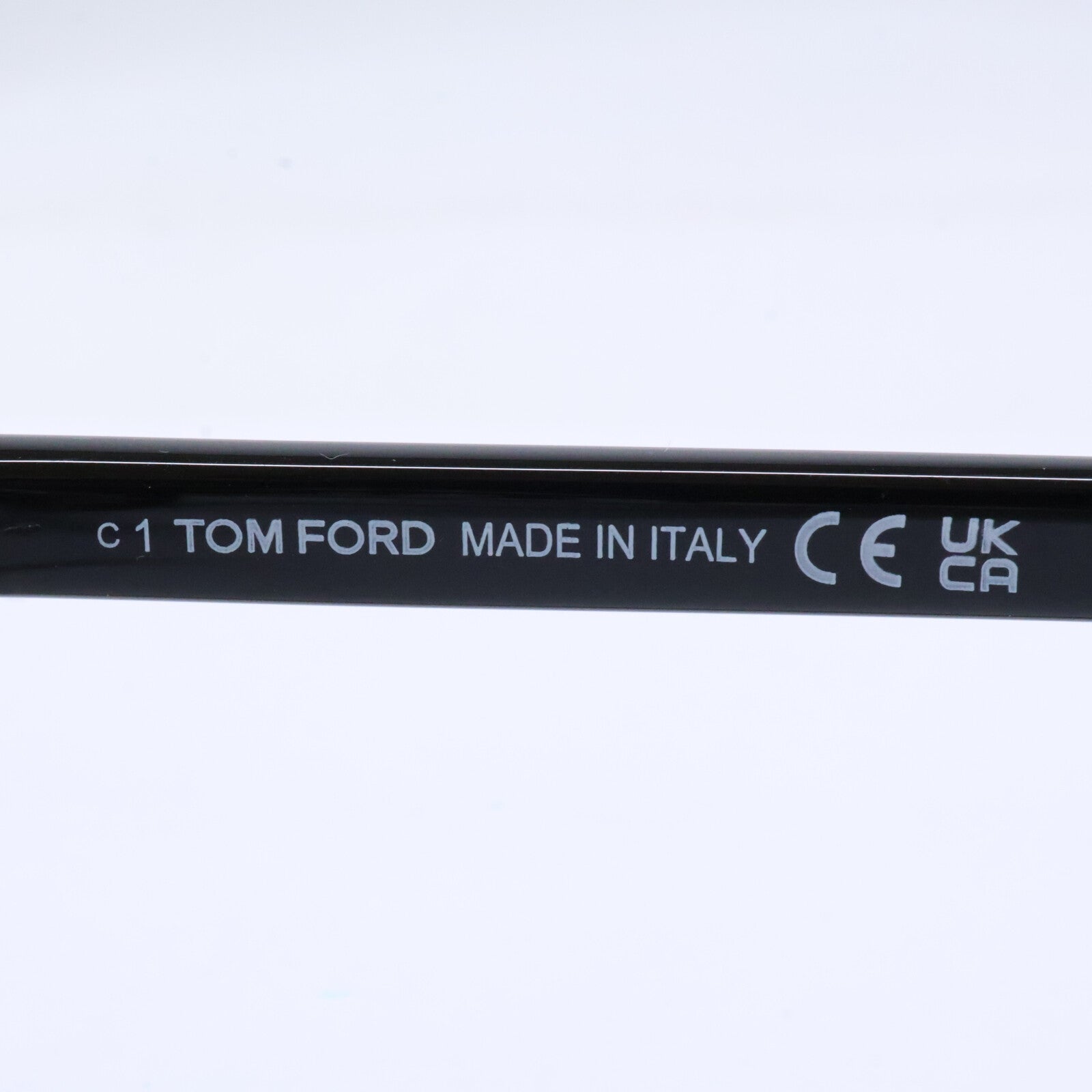 TOM FORD トムフォード FT6075-D-B/V 001 シャイニーブラック キャットアイシェイプ ブルーライトカットメガネ 眼鏡