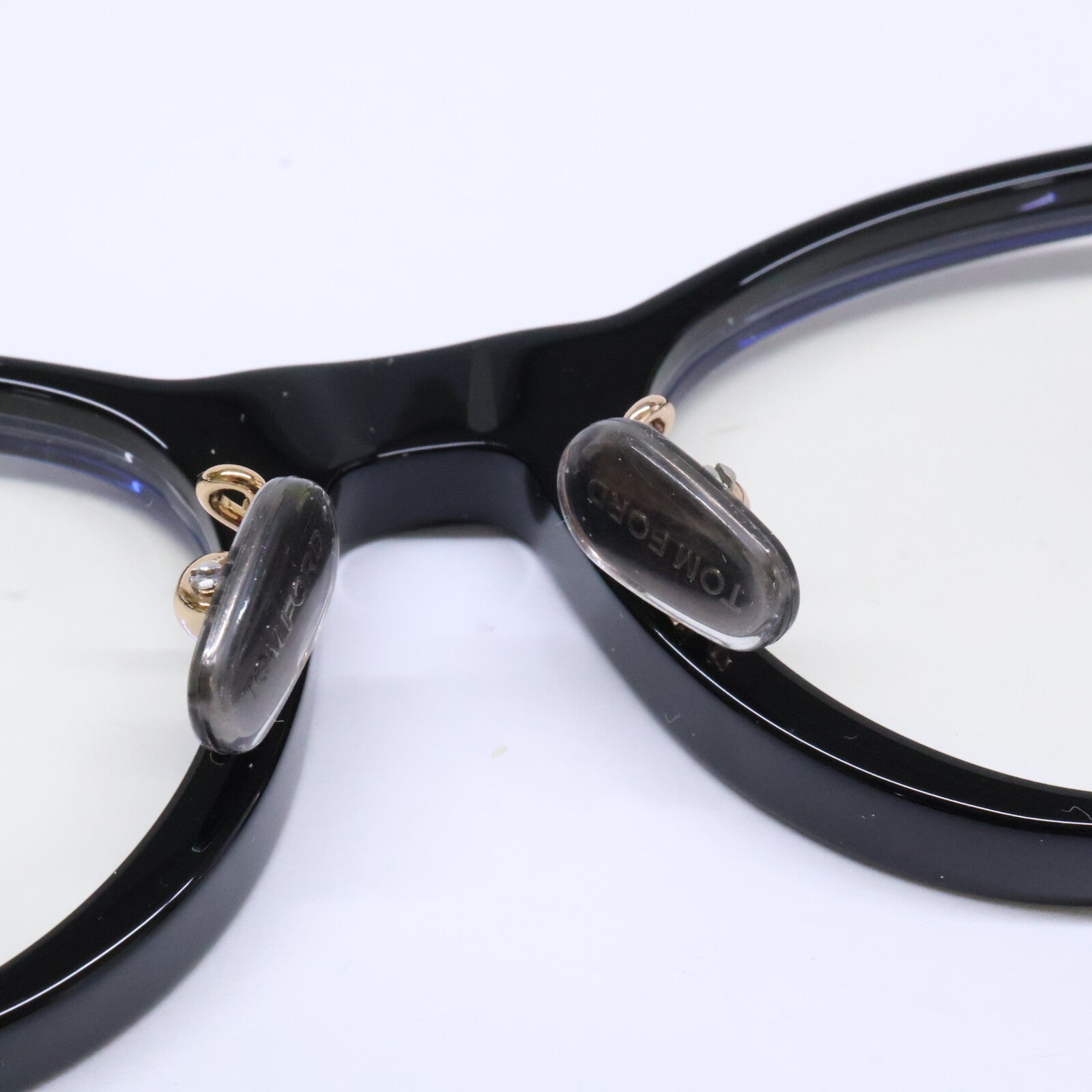 TOM FORD トムフォード FT6075-D-B/V 001 シャイニーブラック キャットアイシェイプ ブルーライトカットメガネ 眼鏡