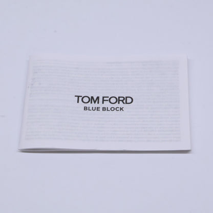 TOM FORD トムフォード FT6075-D-B/V 053 ブラウン キャットアイシェイプブルーライトカットメガネ 眼鏡