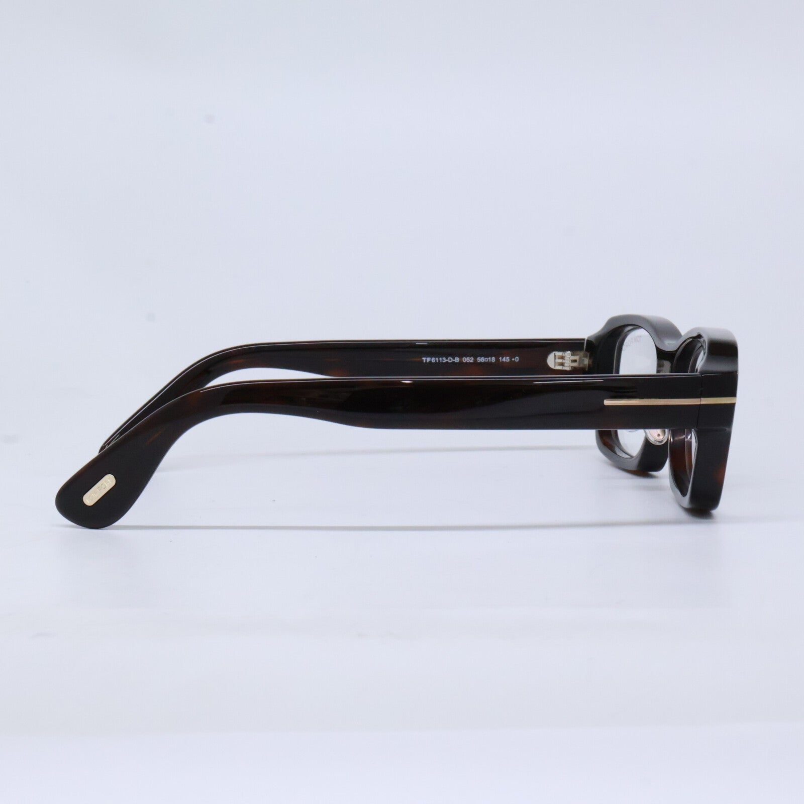 TOM FORD トムフォード TF6113-D-B 052 ハバナ スクエアメガネ 眼鏡