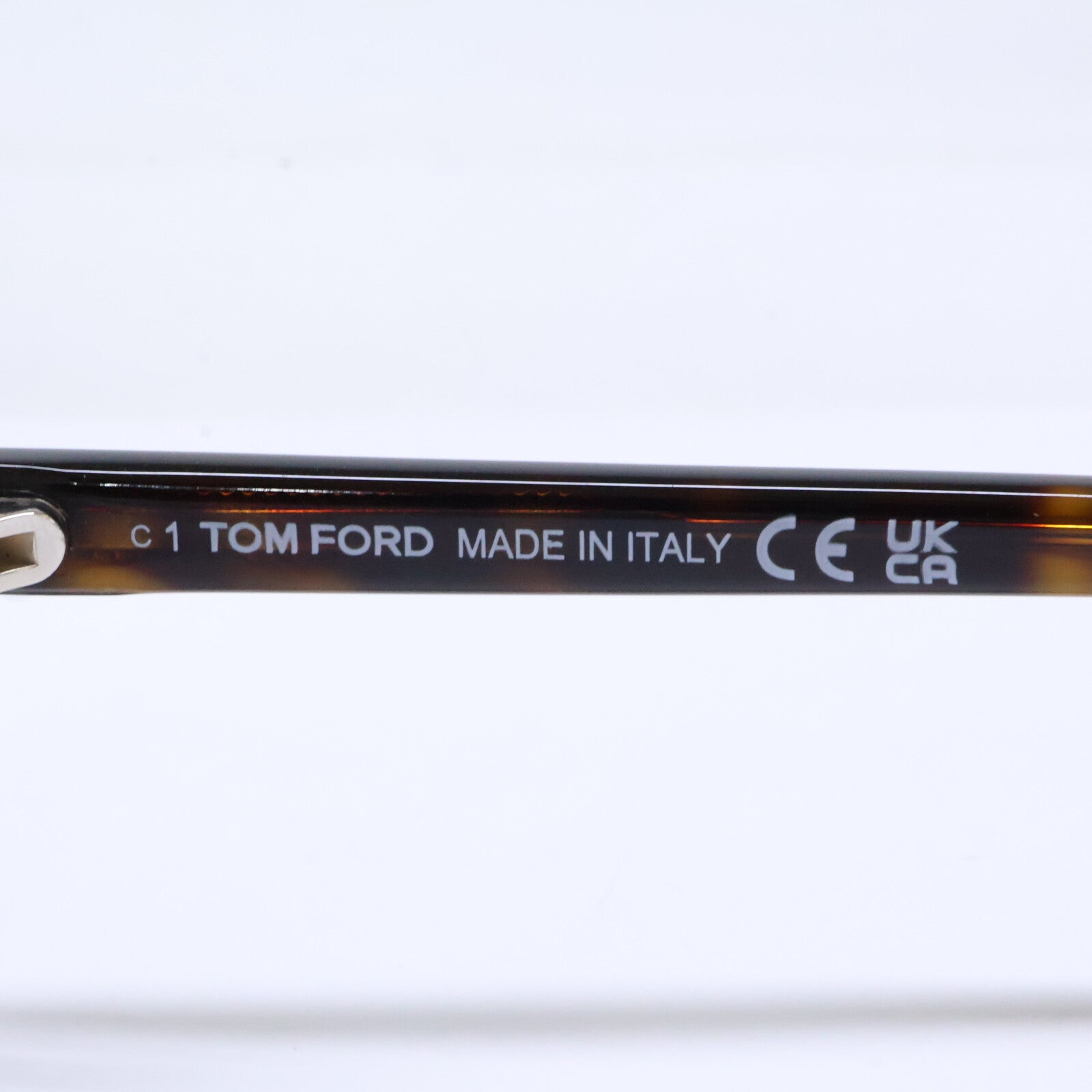 TOM FORD トムフォード FT6114-D-B/V 052 ダークハバナ オーバルスタイル ブルーライトカットメガネ 眼鏡