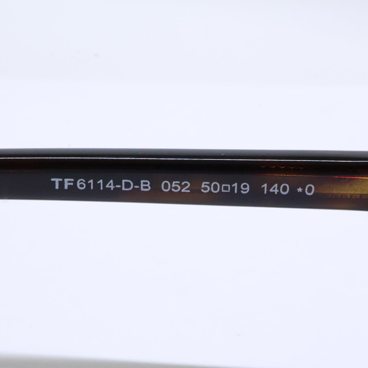 TOM FORD トムフォード FT6114-D-B/V 052 ダークハバナ オーバルスタイル ブルーライトカットメガネ 眼鏡
