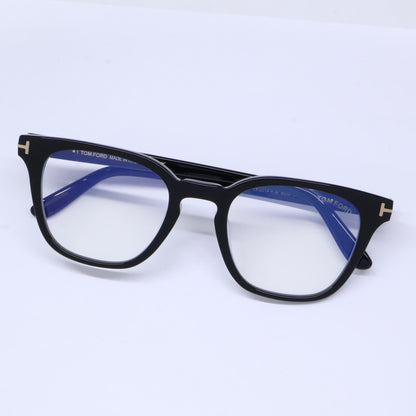 TOM FORD トムフォード FT6014-K-B/V 001 シャイニーブラック ウェリントン型フレーム ブルーライトカットメガネ 眼鏡