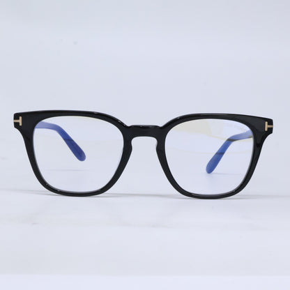 TOM FORD トムフォード FT6014-K-B/V 001 シャイニーブラック ウェリントン型フレーム ブルーライトカットメガネ 眼鏡