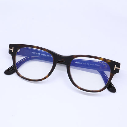 TOM FORD トムフォード FT5898-B/V 052 ダークハバナ ボスリントンシェイプフレーム ブルーライトカットメガネ 眼鏡