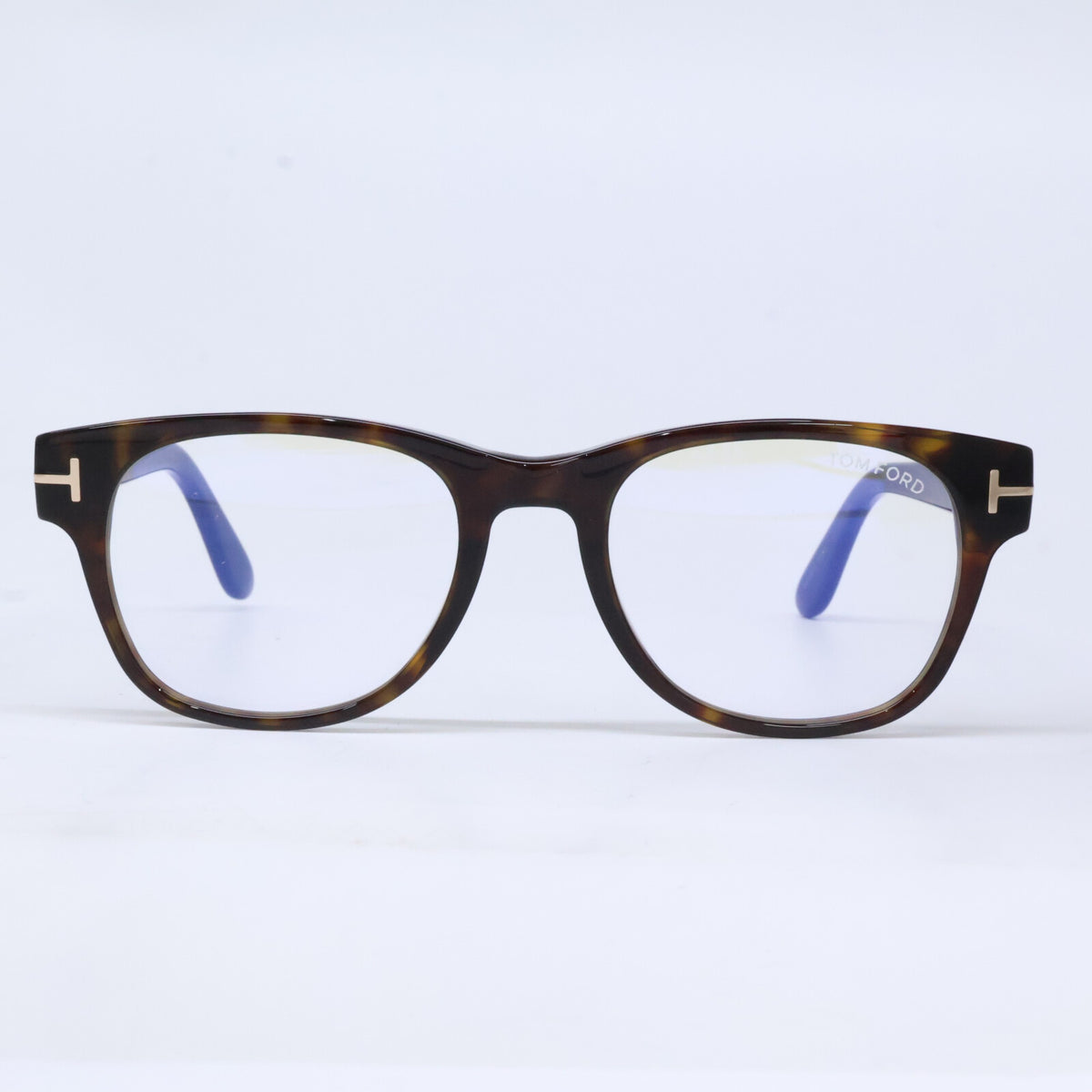 TOM FORD トムフォード FT5898-B/V 052 ダークハバナ ボスリントンシェイプフレーム ブルーライトカットメガネ 眼鏡