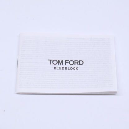 TOM FORD トムフォード FT5898-B/V 052 ダークハバナ ボスリントンシェイプフレーム ブルーライトカットメガネ 眼鏡