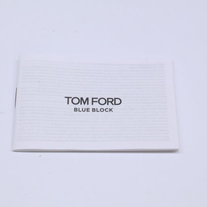 TOM FORD トムフォード FT6150-D-B/V 001 シャイニーブラック アジアフィット スクエアモデル ブルーライトカットメガネ 眼鏡