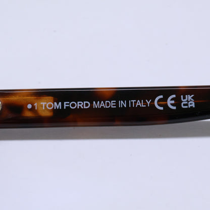 TOM FORD トムフォード FT6115-D-B/V 052 ダークハバナ スクエア型フレーム ブルーライトカットメガネ 眼鏡