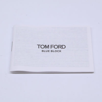 TOM FORD トムフォード FT6115-D-B/V 052 ダークハバナ スクエア型フレーム ブルーライトカットメガネ 眼鏡