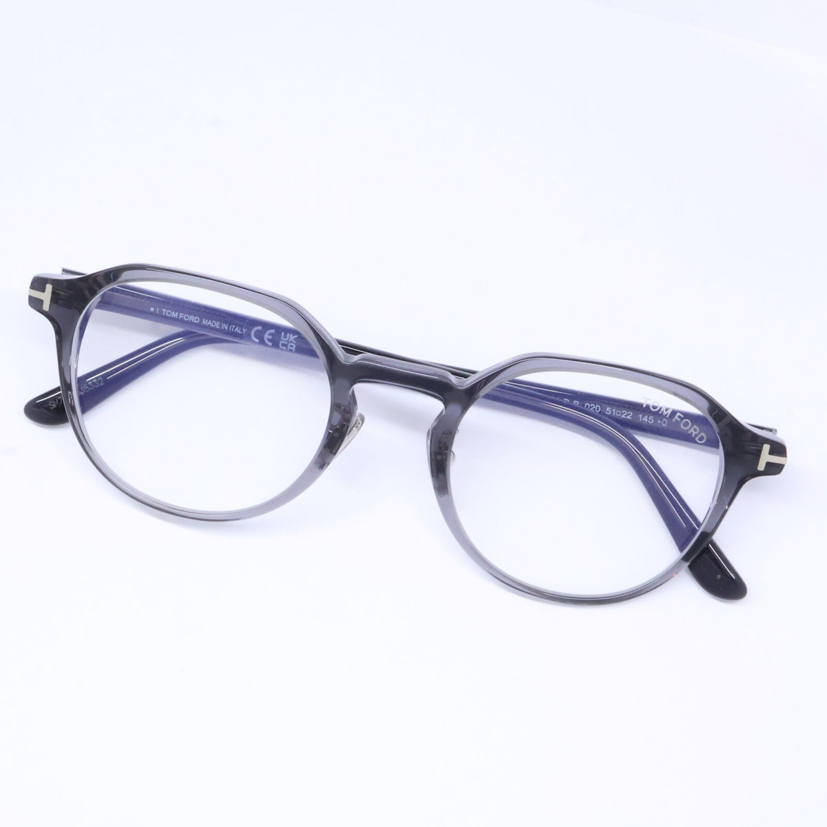 TOM FORD トムフォード FT5924-D-B/V 020 グレー アジアンフィットメガネ 眼鏡