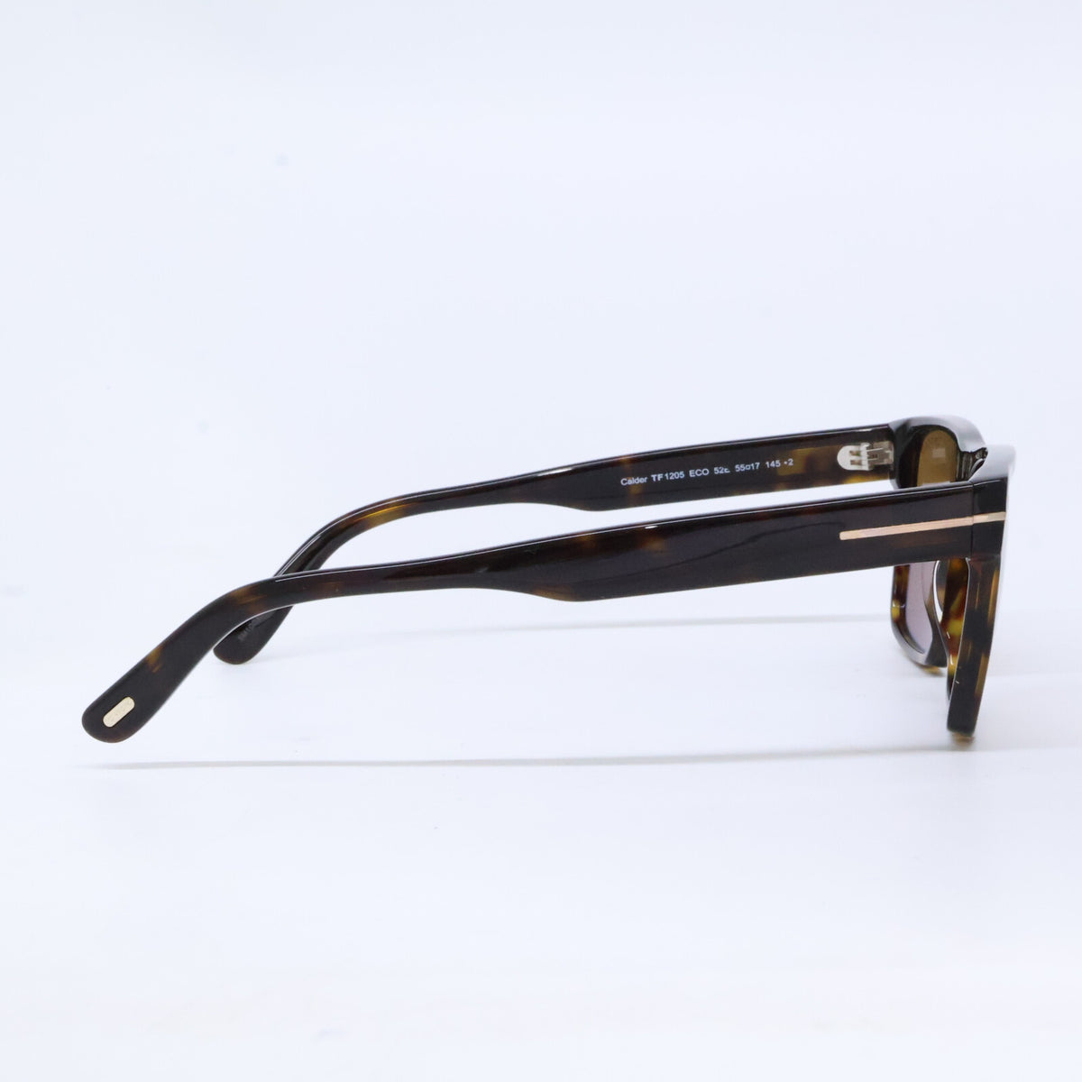 TOM FORD トムフォード FT1205/S 52E ダークハバナ スクエアシェイプ スモークレンズサングラス サングラス