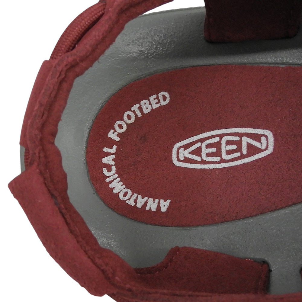 KEEN キーン 美品 UNEEK 3C オープン エア スニーカー シューズ メンズ レッド系 25.5cm 1017036 シューズ
