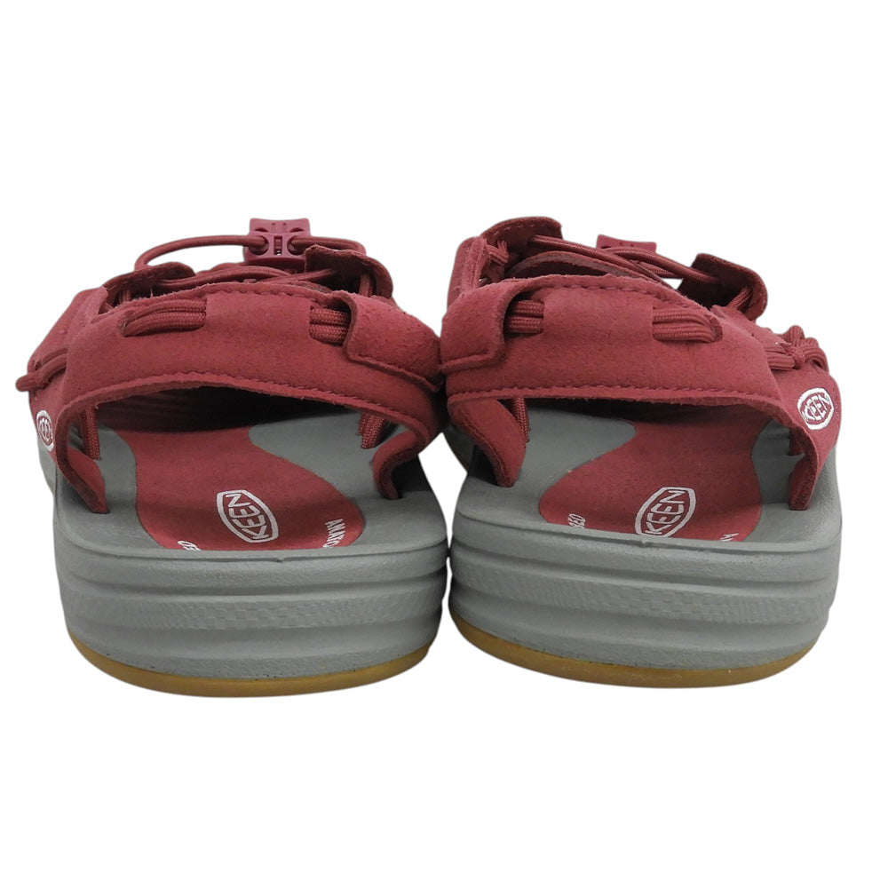 KEEN キーン 美品 UNEEK 3C オープン エア スニーカー シューズ メンズ レッド系 25.5cm 1017036 シューズ