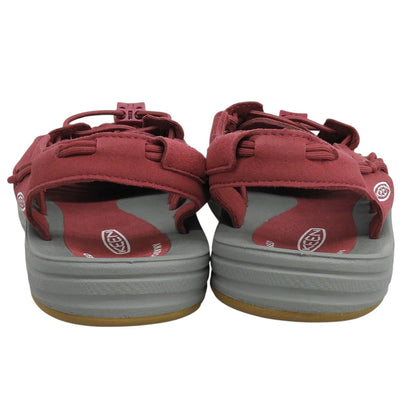 KEEN キーン 美品 UNEEK 3C オープン エア スニーカー シューズ メンズ レッド系 25.5cm 1017036 シューズ