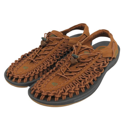 KEEN キーン 美品 UNEEK M-FRIAR ユニークサンダル シューズ メンズ ブラウン 27.5cm 1015288 シューズ