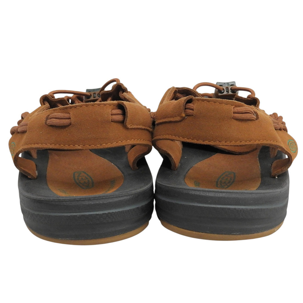 KEEN キーン 美品 UNEEK M-FRIAR ユニークサンダル シューズ メンズ ブラウン 27.5cm 1015288 シューズ
