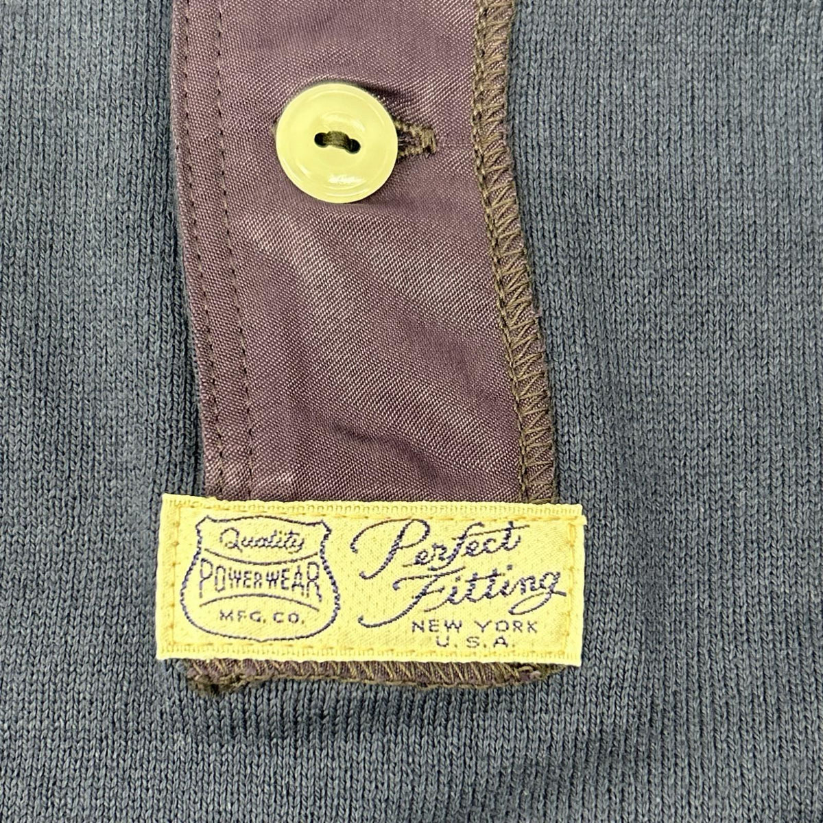 FREEWHEELERS フリーホイーラーズ 2535004 POWER WEAR ヘンリーネック ロングスリーブシャツ トップス