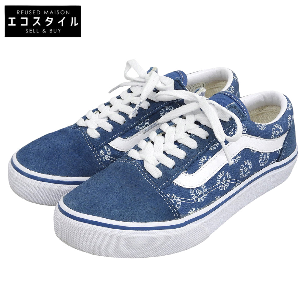 VANS バンズ 美品 BUMP OF CHICKEN OLD SKOOL スニーカー シューズ レディース ブルー 24cm シューズ