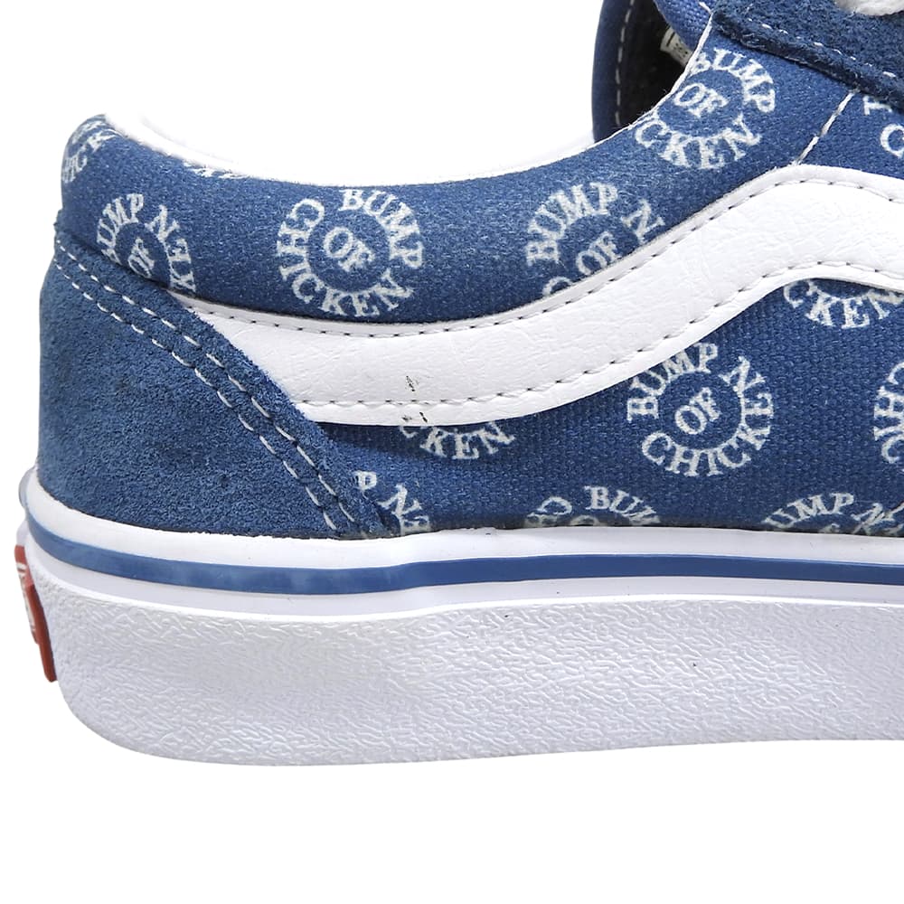 VANS バンズ 美品 BUMP OF CHICKEN OLD SKOOL スニーカー シューズ レディース ブルー 24cm シューズ
