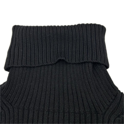 PRADA SPORT プラダスポーツ ブラック タートルネック ニット トップス