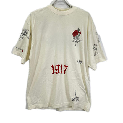 BALENCIAGA バレンシアガ 25年製 764235TUVJ29020 Tattoo Tシャツ トップス