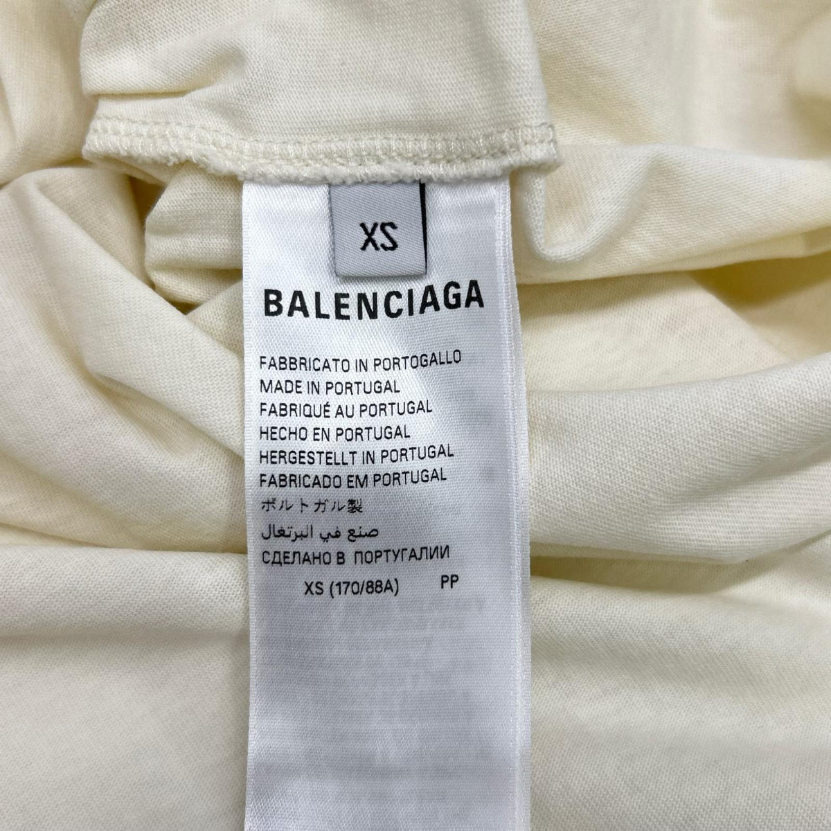 BALENCIAGA バレンシアガ 25年製 764235TUVJ29020 Tattoo Tシャツ トップス