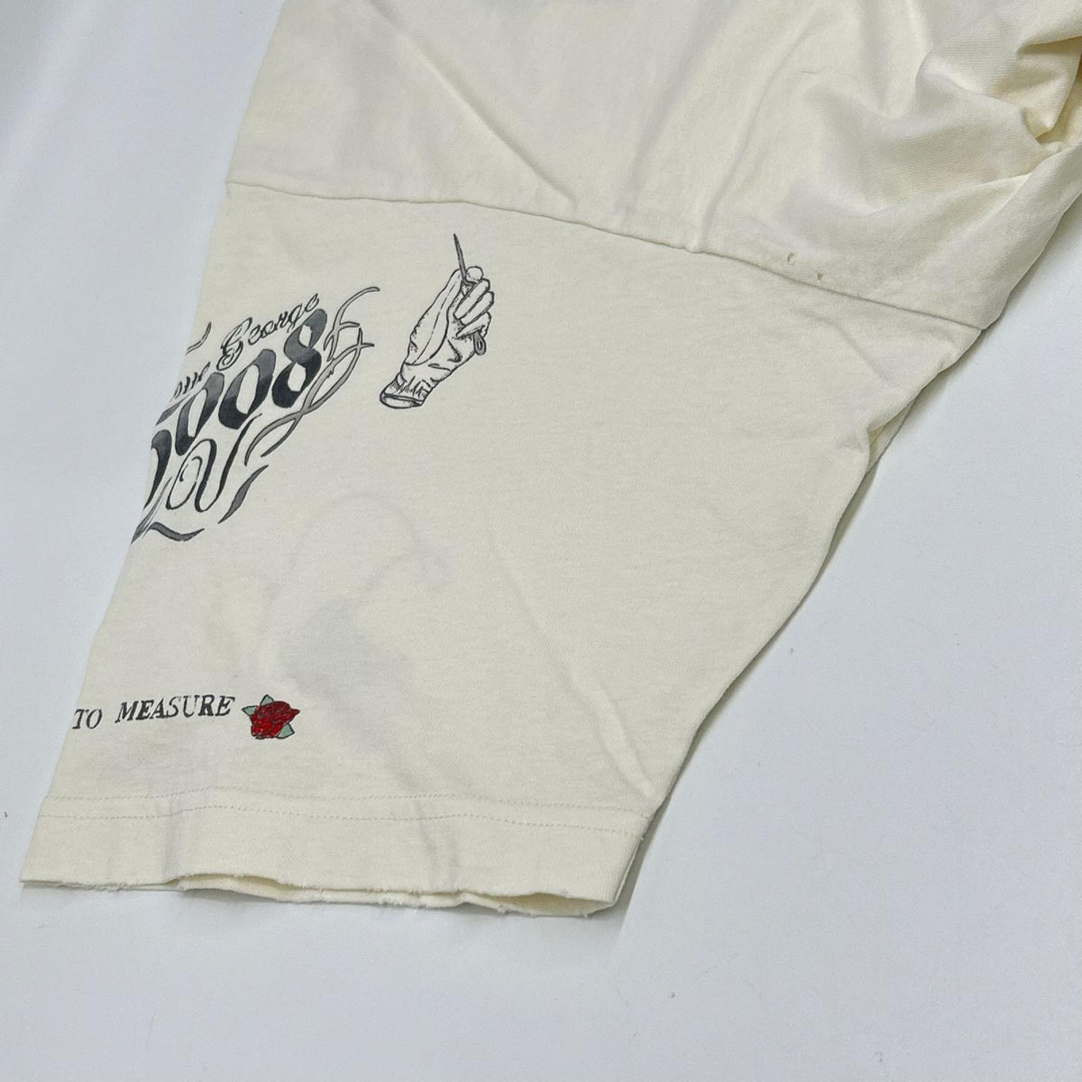 BALENCIAGA バレンシアガ 25年製 764235TUVJ29020 Tattoo Tシャツ トップス