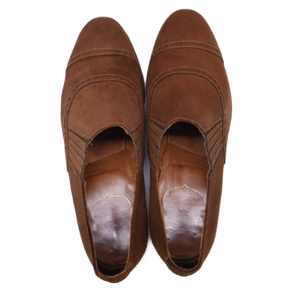Crockett&Jones クロケット＆ジョーンズ ポールセンスコーン別注 160ラスト スエード サイドエラスティックシューズ シューズ