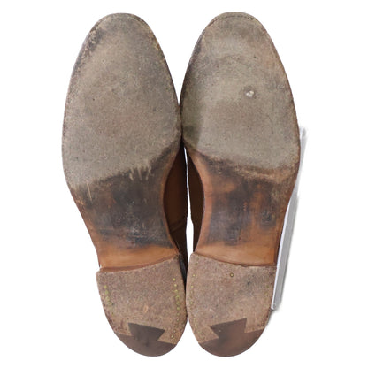 Crockett&Jones クロケット＆ジョーンズ ポールセンスコーン別注 160ラスト スエード サイドエラスティックシューズ シューズ