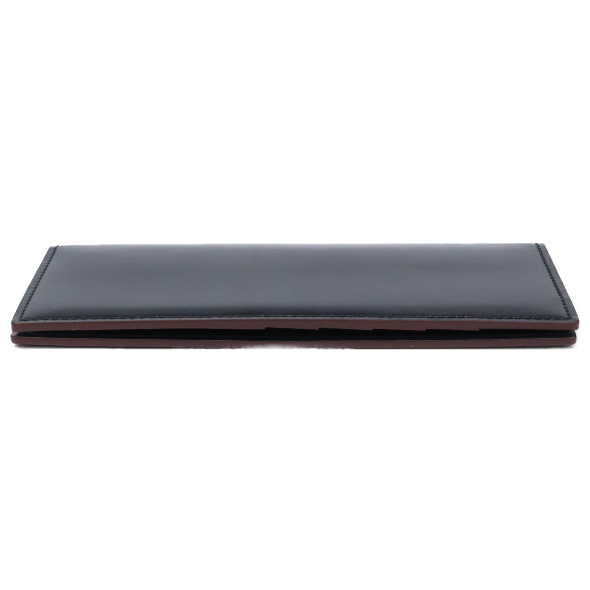GANZO ガンゾ 【美品】57127 SHELL CORDOVAN 2 シェルコードバン2 マチ無し長財布 長財布（小銭入れなし）
