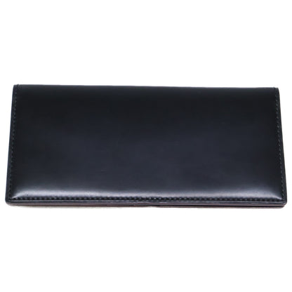 GANZO ガンゾ 【美品】57127 SHELL CORDOVAN 2 シェルコードバン2 マチ無し長財布 長財布（小銭入れなし）
