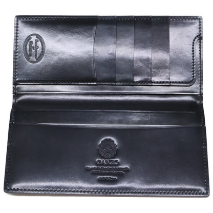 GANZO ガンゾ 【美品】57127 SHELL CORDOVAN 2 シェルコードバン2 マチ無し長財布 長財布（小銭入れなし）