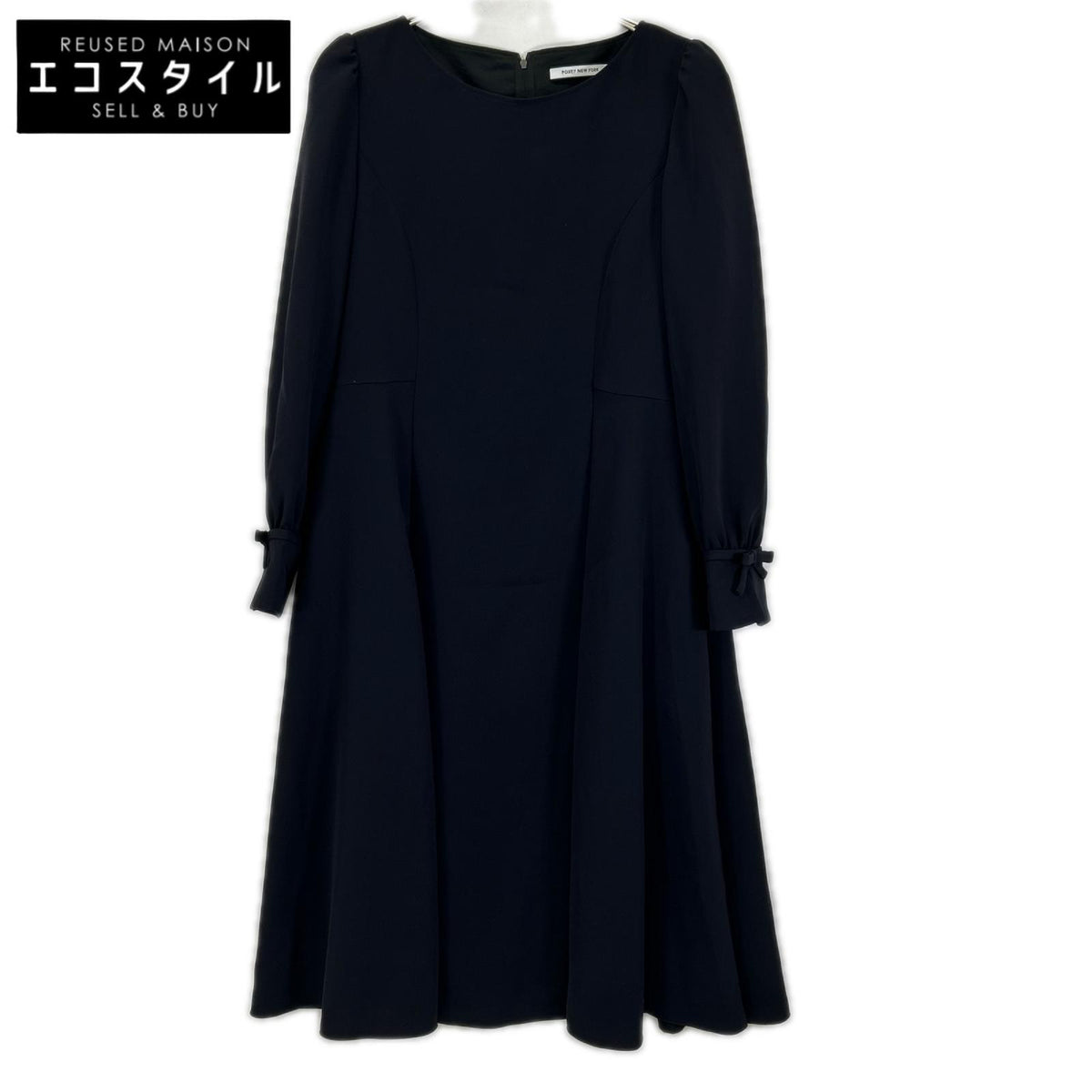 FOXEY NEW YORK フォクシーニューヨーク 45653 25年製 ミッドナイトブルー Dress Joie ワンピース ワンピース