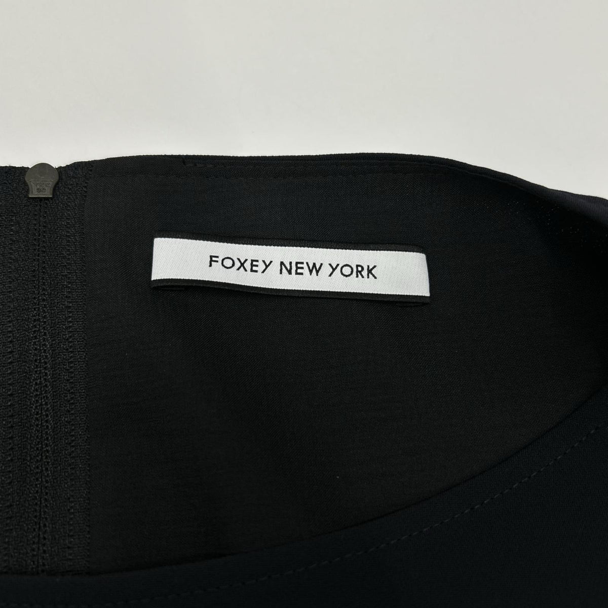 FOXEY NEW YORK フォクシーニューヨーク 45653 25年製 ミッドナイトブルー Dress Joie ワンピース ワンピース