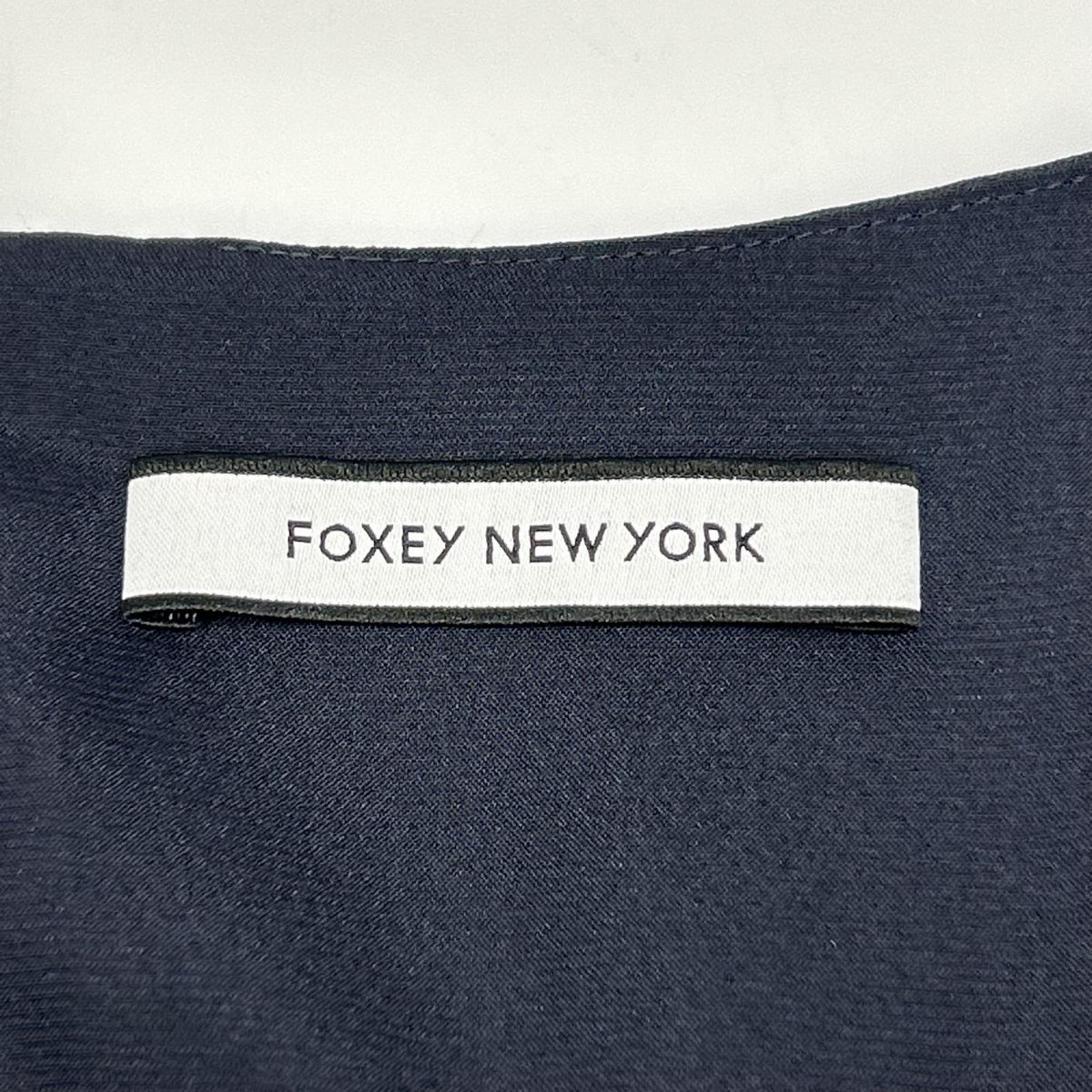 FOXEY NEW YORK フォクシーニューヨーク 40966 20年製 バックティアード ギャザードレス ワンピース