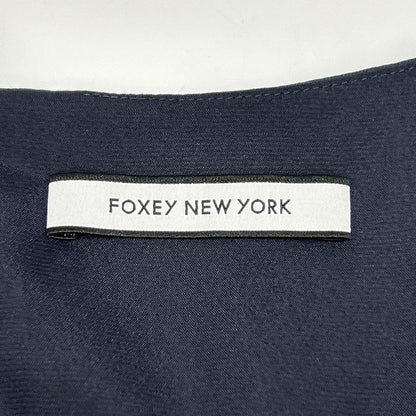 FOXEY NEW YORK フォクシーニューヨーク 40966 20年製 バックティアード ギャザードレス ワンピース