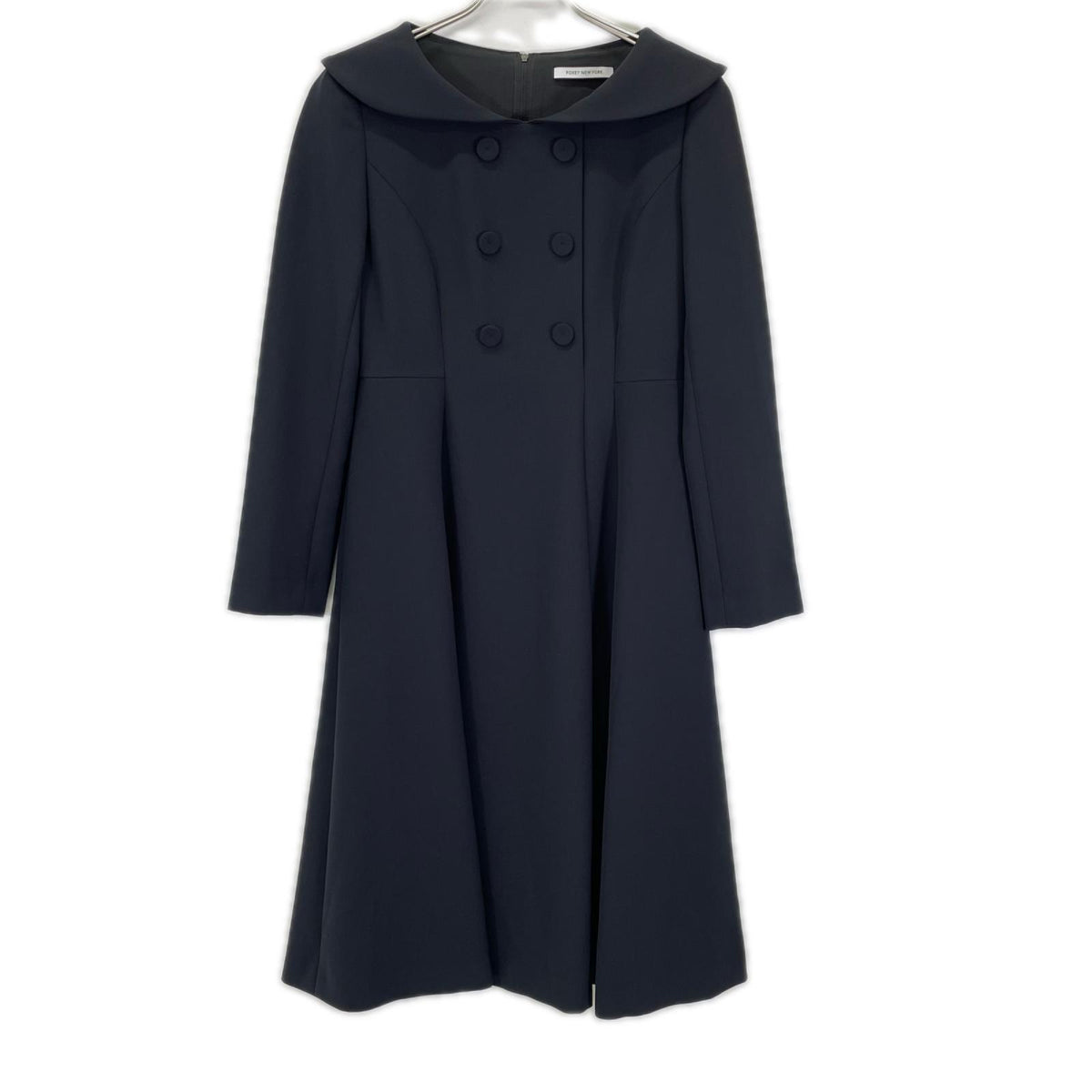 FOXEY NEW YORK フォクシーニューヨーク 45128 25年製 Dress Audrey オードリー ショールカラー フレアワンピース ワンピース