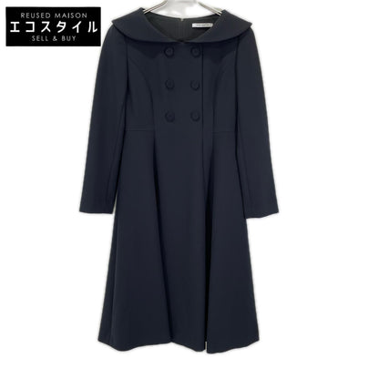 FOXEY NEW YORK フォクシーニューヨーク 45128 25年製 Dress Audrey オードリー ショールカラー フレアワンピース ワンピース