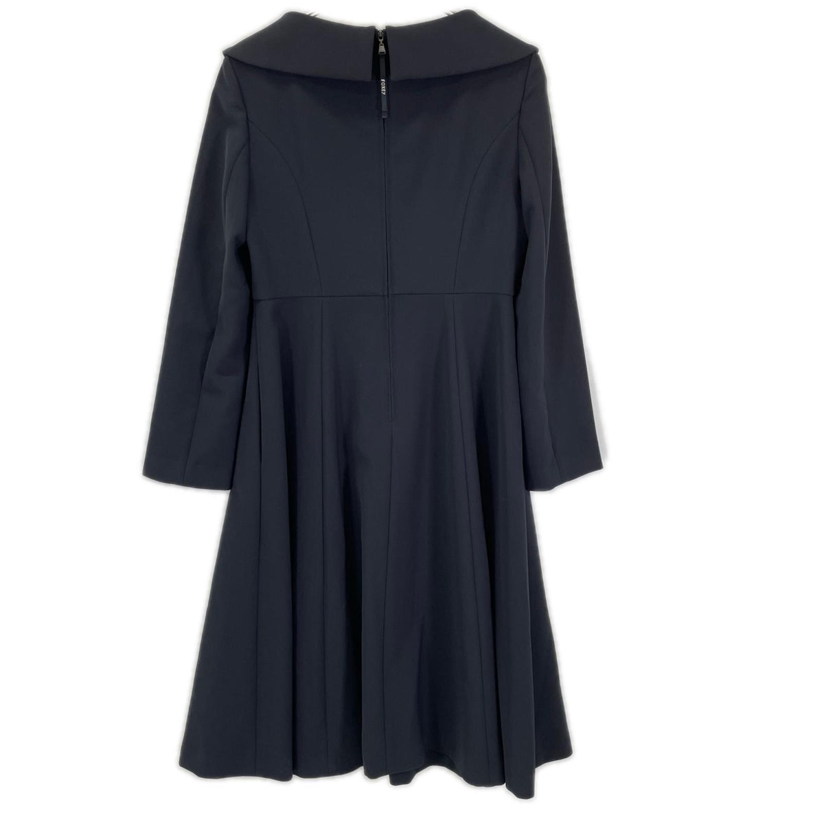 FOXEY NEW YORK フォクシーニューヨーク 45128 25年製 Dress Audrey オードリー ショールカラー フレアワンピース ワンピース