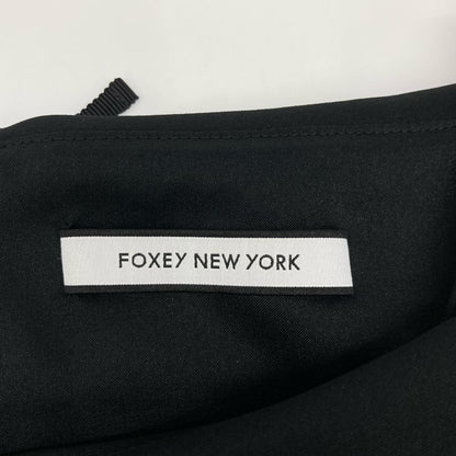 FOXEY NEW YORK フォクシーニューヨーク 43732 23年製 ブラック ドレス シャトー ワンピース ワンピース